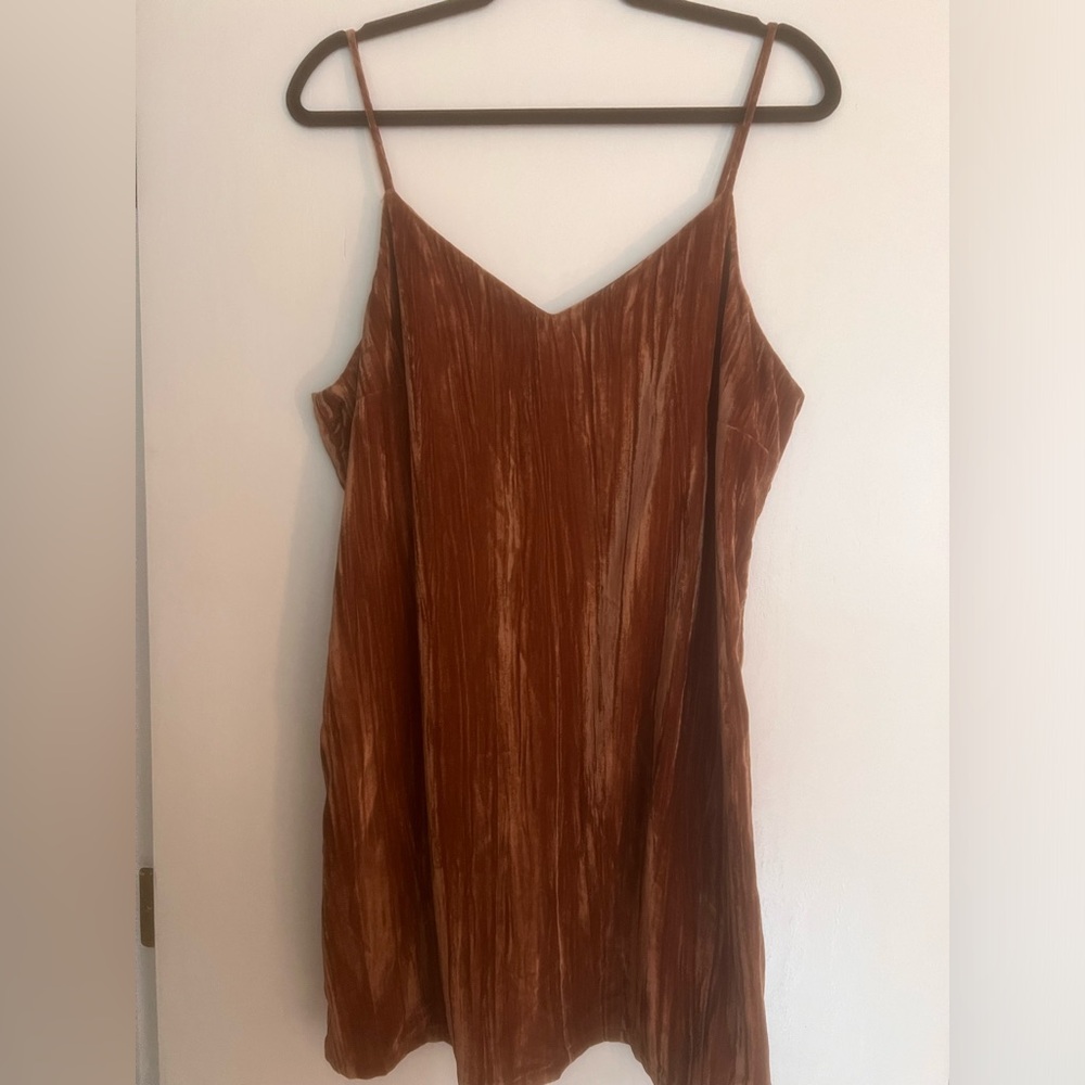 Eldoie suede mini dress
